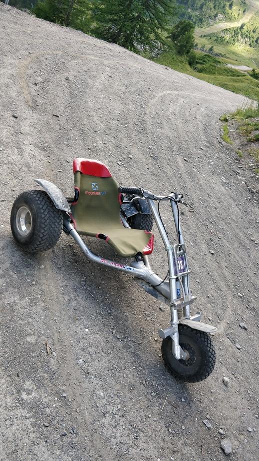 Essai Swincar à Serre Chevalier, kart électrique 4 roues motrices.